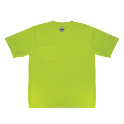 Ergodyne GloWear 8092 High Visibility Short Sleeve T-Shirt, Lime, 5XL (21799)