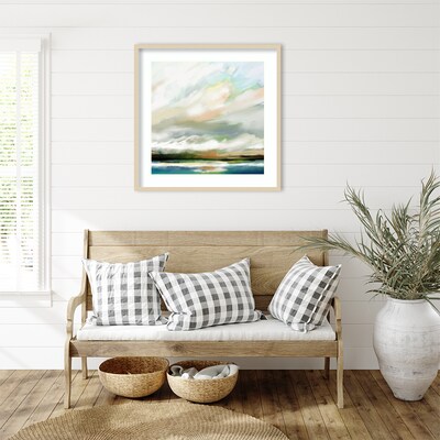 Amanti Art Sunday Morning by Mary Sparrow Wood Framed Wall Art Print, 33" x 33" (A42675345804)