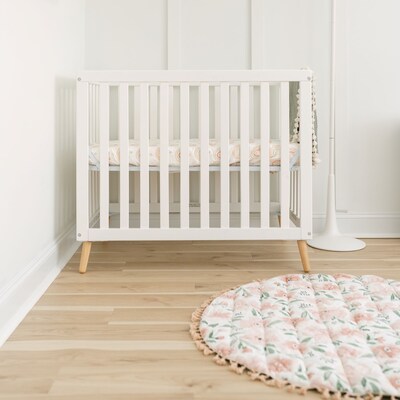 Cane Baby Parker Fitted Crib Sheet, Rainbow (BC-100CFS-7)