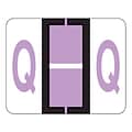 Medical Arts Press® TAB® Products Compatible Alpha Sheet Style Labels; Letter Q