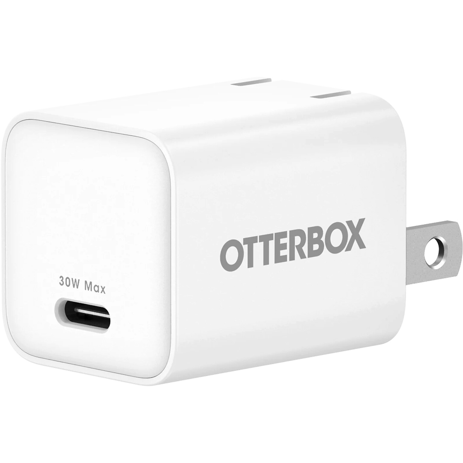 OtterBox GaN Wall Charger, 30W, White (77-000758)