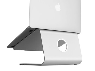 Rain Design mStand 10"W x 7.5"D Aluminum Laptop Stand, Silver (10032)