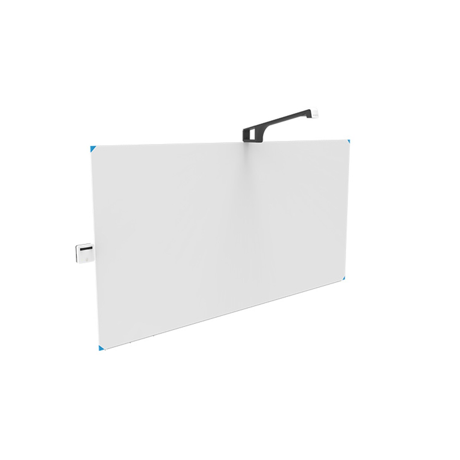 Ghent Aria Connect Glass Dry-Erase Whiteboard and Board Image Capture Camera, 4H x 6W (TCARIASN46WH)