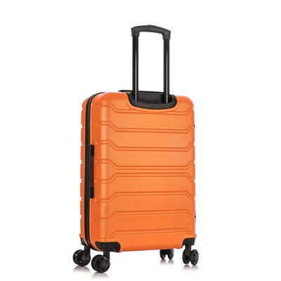 InUSA Trend 27.52" Hardside Suitcase, 4-Wheeled Spinner, Orange (IUTRE00M-ORA)