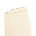 Smead® File Folder, Reinforced 1/3-Cut Tab Right Position, Legal Size, Manila, 100/Box (15337)