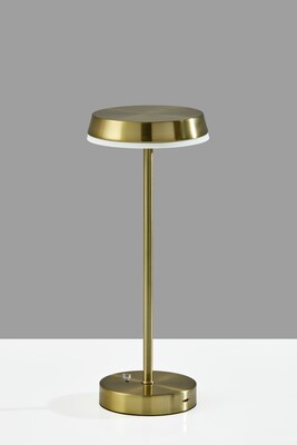Adesso Tommy LED Table Lamp, Antique Brass (2600-21)