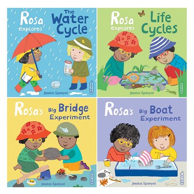 Child's Play Books Rosa's Workshop Set 1 & 2 English, 8/Set (CPY9781786289834)
