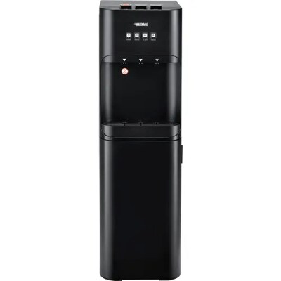 Global Industrial Tri-Temp UV-C Filter Water Dispenser, Black (670436)
