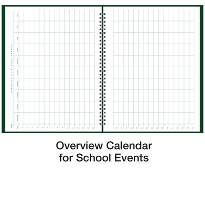 Ward Undated Combination Class Record and Lesson Plan Book, 8.5" x 11", 25/Pack (WRD-910-18-CP)