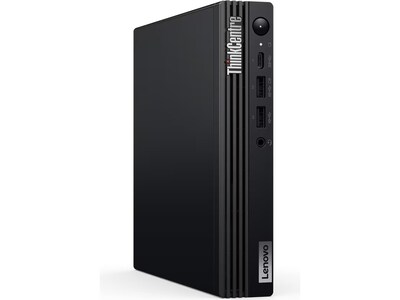 Lenovo ThinkCentre M70q Gen 4 Desktop Computer, Intel Core i5-13400T, 16GB Memory, 512GB SSD (12E90003US)