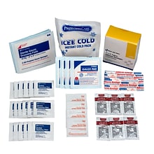 PhysiciansCare 95-Piece First Aid Kit for Up to 25 People, Refill Pack (40001)