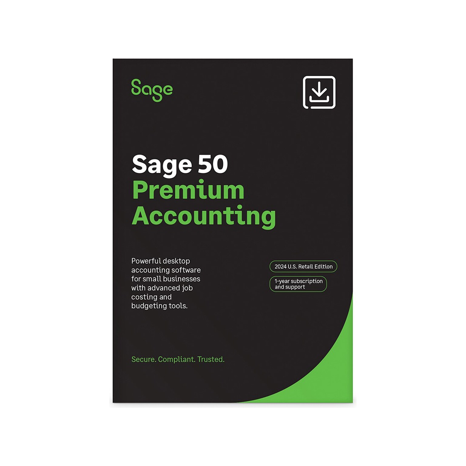 Sage 50 Premium Accounting 2024 for 1 User, Windows, Download (SAG303800V038)