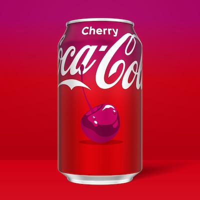 Coca-Cola Cherry Fridge Pack Cans, 12 oz., 12 Cans/Pack (49000031034)