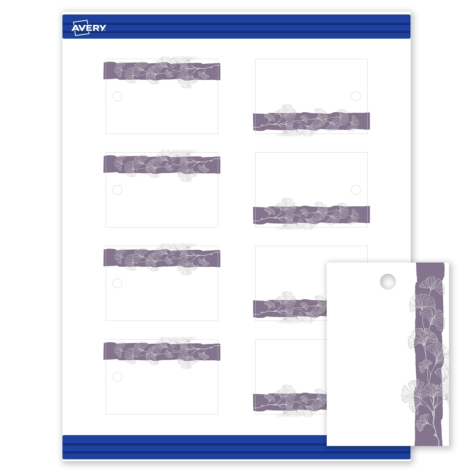 Avery 3 Blank Price & Merchandise Tags, White, 80/Carton (S00-F4W-PRMWT10)