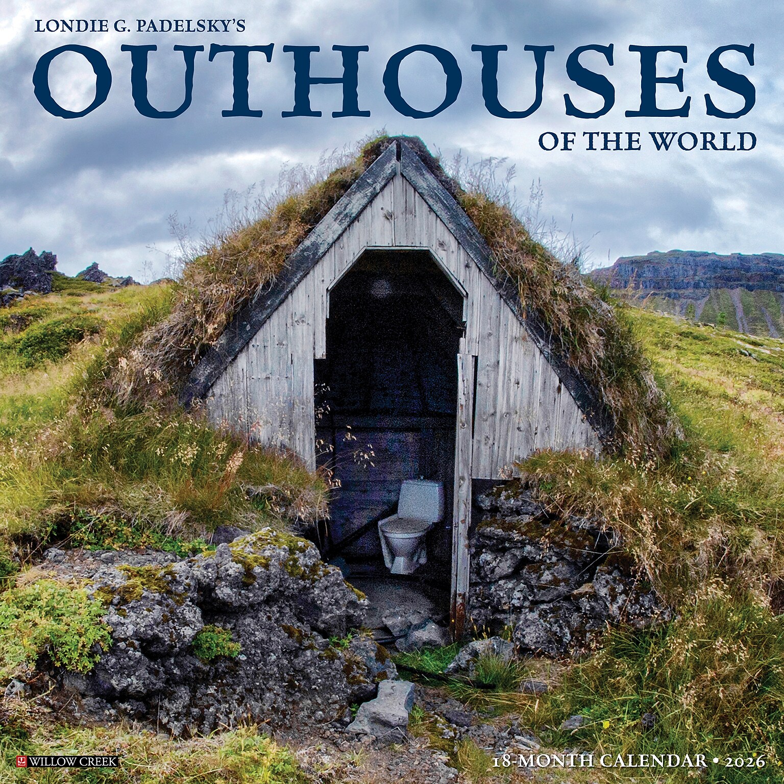 2026 Willow Creek Outhouses 12 x 12 Monthly Wall Calendar (52259)