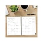 2023-2024 Willow Creek Botanical Nature 8.5" x 11" Academic Weekly & Monthly Planner, Paperboard Cover, Multicolor (37119)