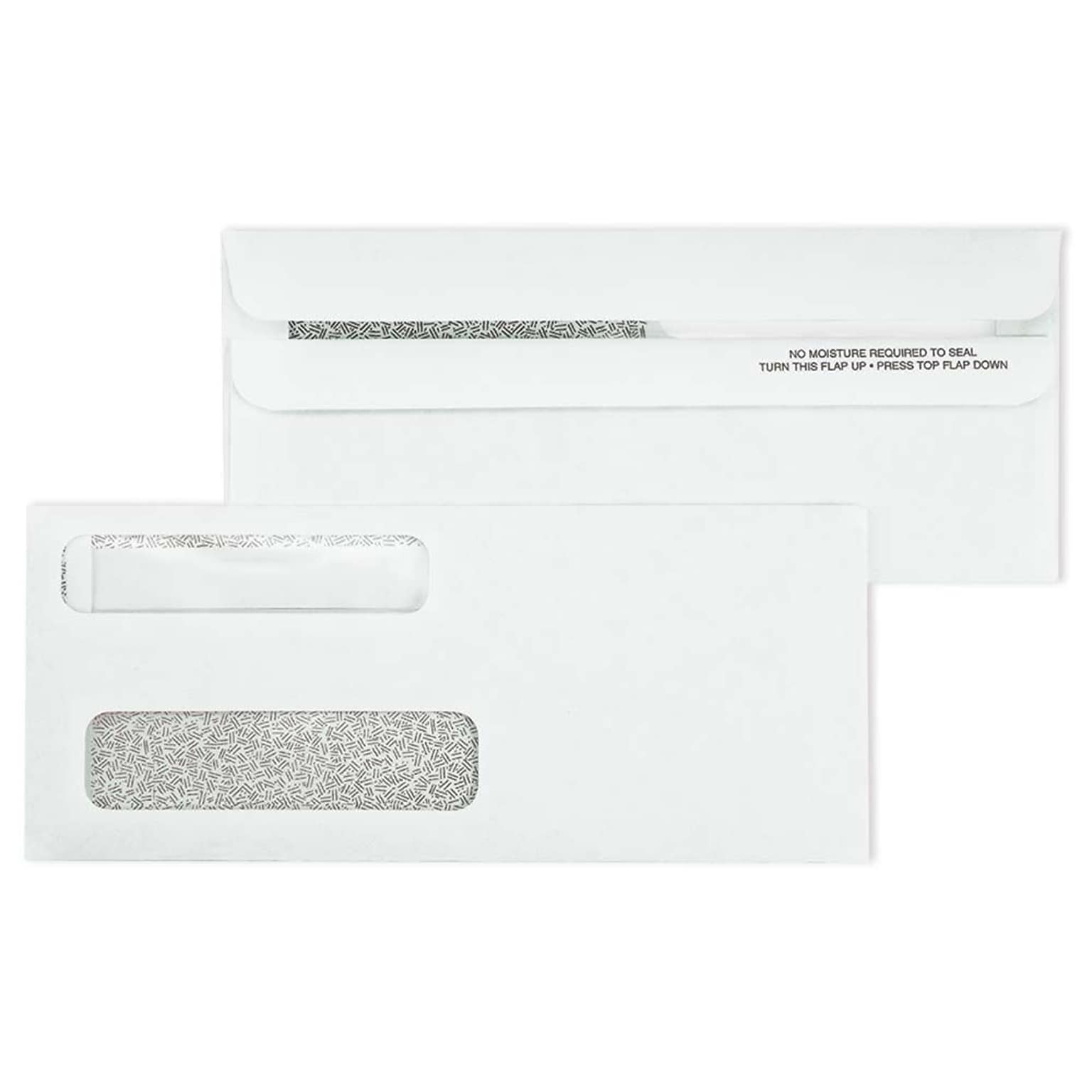 Double Window Security #8 Envelopes for QuickBooks and Quicken Software;8-5/8 x 3-5/8