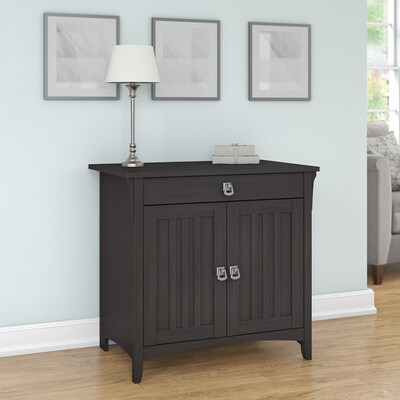 Bush Furniture Salinas 32" Table Desk, Vintage Black (SAS432VB-03)