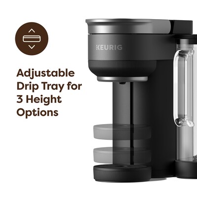 Keurig K-Crema 9-Cups Single Serve & Automatic Drip Coffee Maker, Black (5000380920)