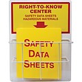 Accuform Signs® Right-to-Know Center, Single Basket, 20 x 15