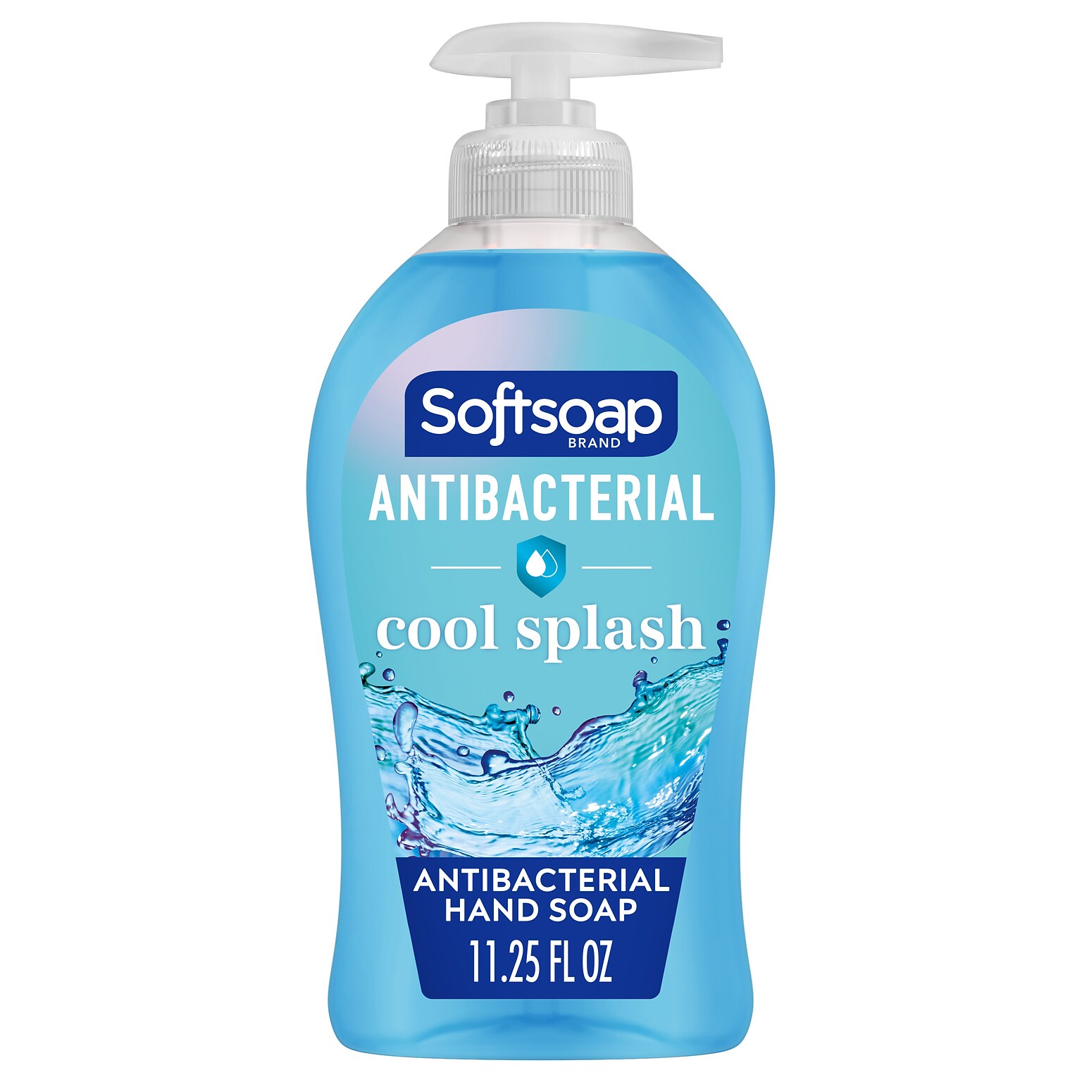 Softsoap Antibacterial Liquid Hand Soap, Cool Splash, 11.25 Oz. (US07327A)