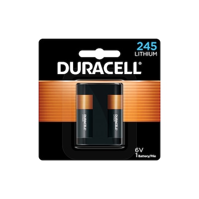 Duracell 6V 245 High Power Lithium Battery (DURDL245BPK)