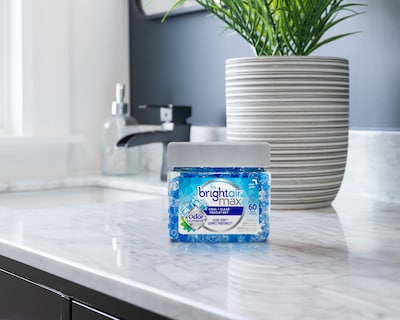 Bright Air Max Scent Gems Solid Air Freshener, Cool & Clean Scent, 12 oz. (900228)