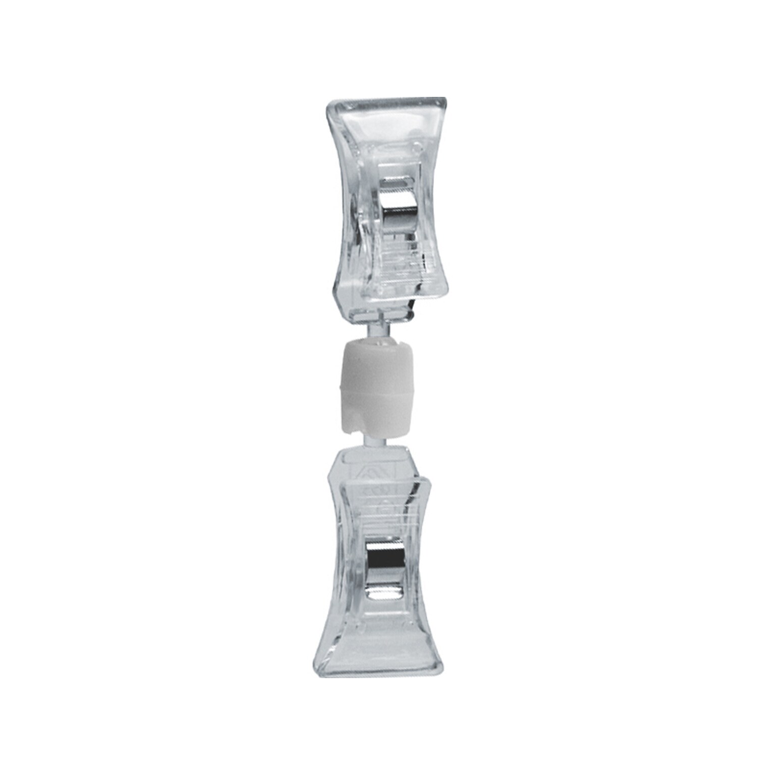 Azar Sign Holder, 0.75 x 3.5, Freestanding, Clear Plastic, 10/Pack (107607)