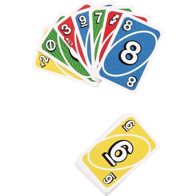 Mattel Uno Teams Game, Assorted Colors (W15310)