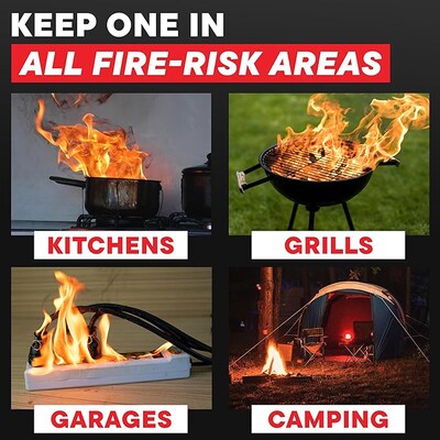 America Class AB Fire Blanket, 5/Pack (AFB5)