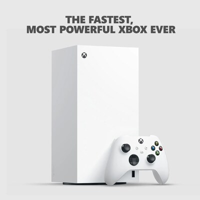 Microsoft Xbox Series X All-Digital Console, 1TB, Robot White (EP2-00692)
