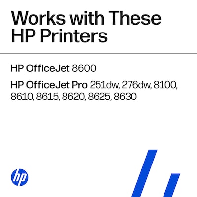 HP 951XL Yellow High Yield Ink Cartridge, Prints Up to 1,500 Pages (CN048AN#140)