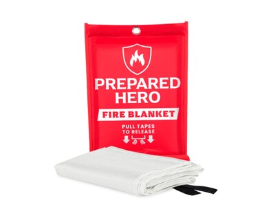 Prepared Hero Emergency Fire Blanket