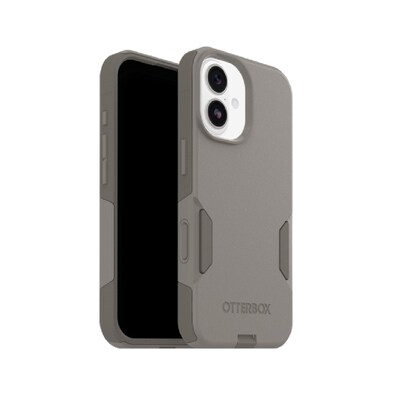 OtterBox Commuter Series MagSafe Phone Case for Apple iPhone 17, Shock Absorbing, Grey Comfort (77-98307)