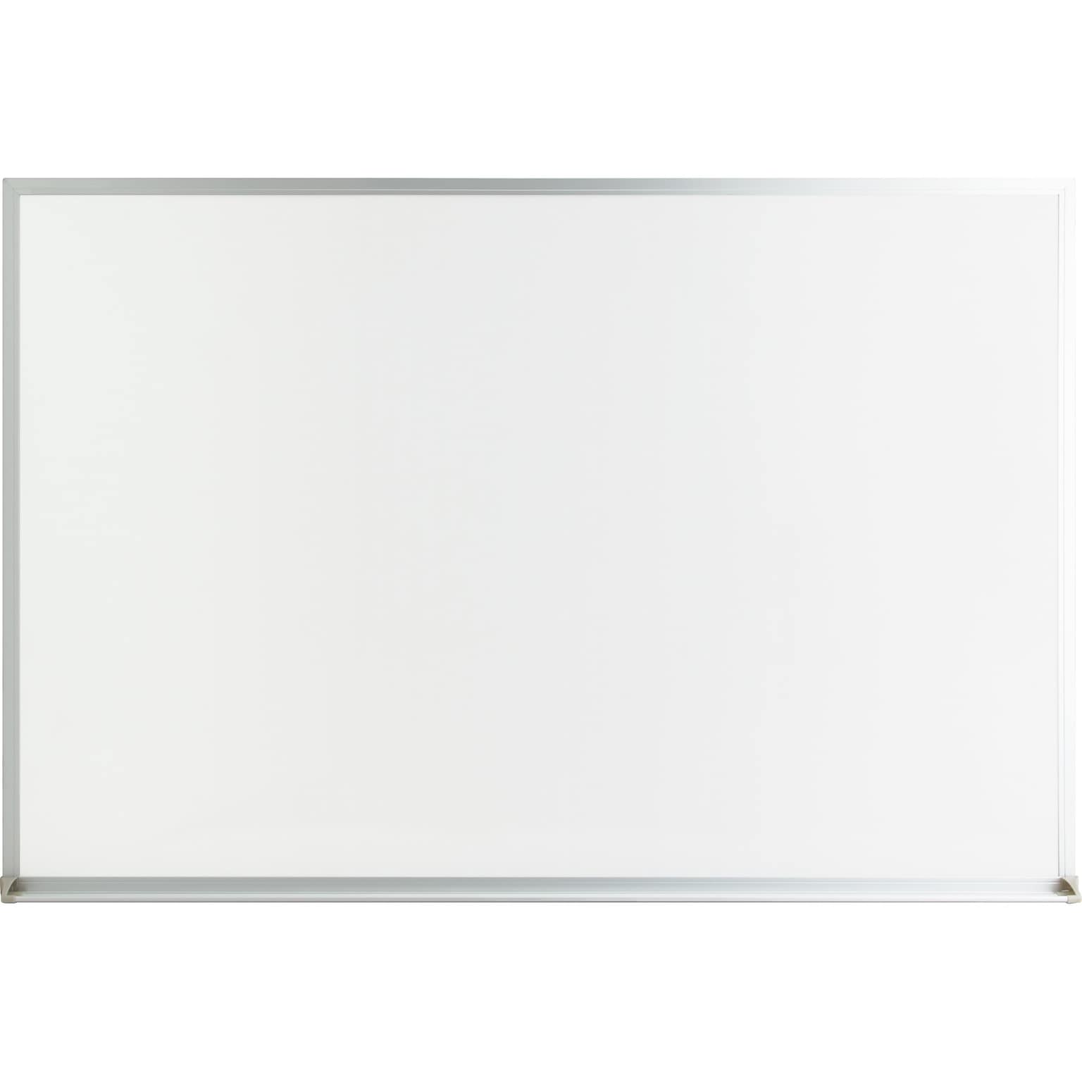 Lorell Economy Melamine Dry-Erase Whiteboard, Aluminum Frame , 24 x 18 (LLR19769)