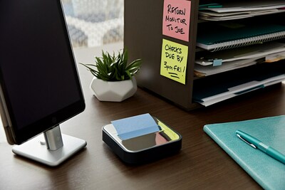 Post-it Pop Up Sticky Notes, 3 x 3 in., 12 Pads, 100 Sheets/Pad, The Original Post-it Note, Alternating Pastel Colors