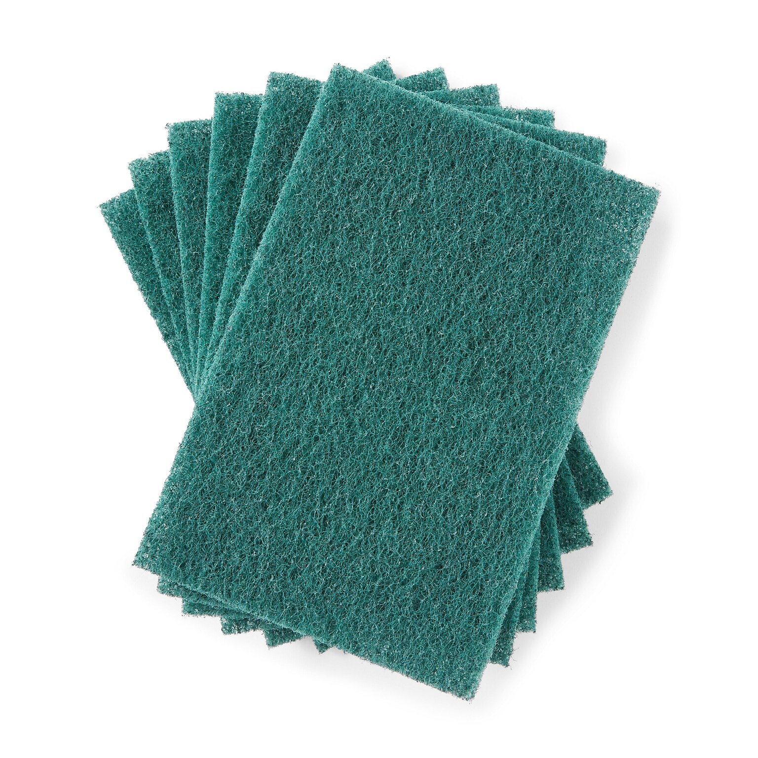 Coastwide Professional™ Heavy Duty Scouring Pad, Green, 12/Pack (CW56790)