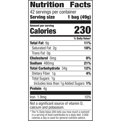 Gardetto's Original Snack Mix, 1.75 oz., 42 Bags/Carton (GEM49448)
