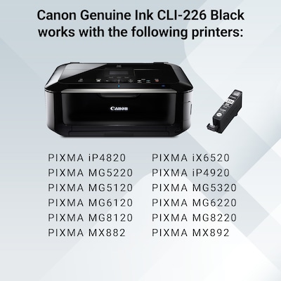 Canon 226 Black Standard Yield Ink Cartridge (4546B001)