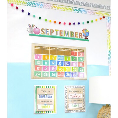 Happily Ever Elementary Creatively Inspired Calendar Bulletin Board Set, 2 Sets/Bundle (CD-110579-2)