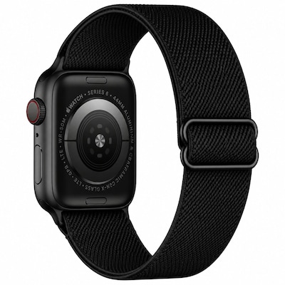 LAX Nylon Mesh Band for Apple Watch, Black
