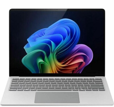 Microsoft Surface 8 13.8 Touchscreen Laptop, Copilot+PC, Qualcomm Snapdragon, 32GB RAM, 256GB SSD, Windows 11 Pro, Platinum