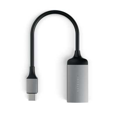 Satechi Aluminum Type-C to 4K 60Hz HDMI Adapter, Space Gray (ST-TC4KHAM)