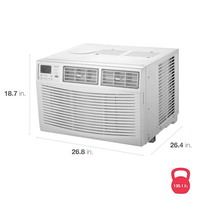 Amana 230-Volt 24,000 BTU Window Air Conditioner with Remote, White (AMAP242CW)