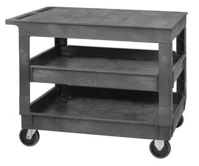 Quantum Storage Systems 3-Shelf Polymer Mobile Utility Cart (PFTC4026-33-3)