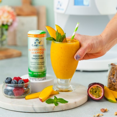 ColdSnap Passionate Mango Smoothie Mix, Single Serve Pods, 12 Pods/Pack, COLDSNAP MACHINE REQUIRED (600044)