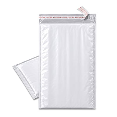 Quill Brand® 6.75W x 9L Self-Sealing Bubble Mailer, #0, 25/Carton (ST56608B)