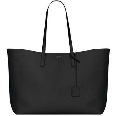 Yves Saint Laurent The Shopper in Leather - Black