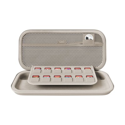 Belkin Gaming Travel Case, Nintendo Switch 2 Compatible, Sand (ENA002FQSA-V1)