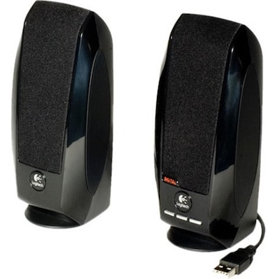 Logitech S150 2.0 Computer Speaker System, Black (980-001004)